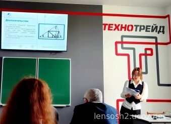 Середенкина Алиса выступает с проектом